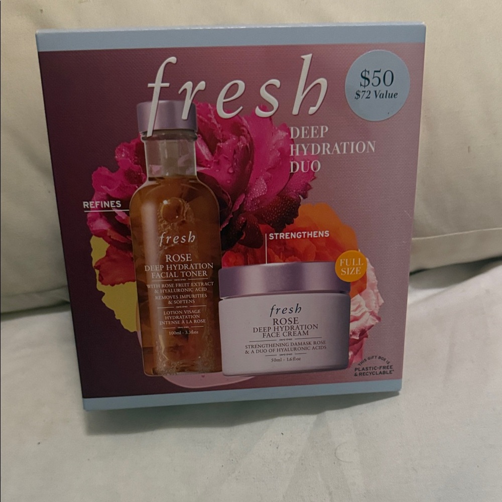 Fresh Rose Deep Hydration Duo Set